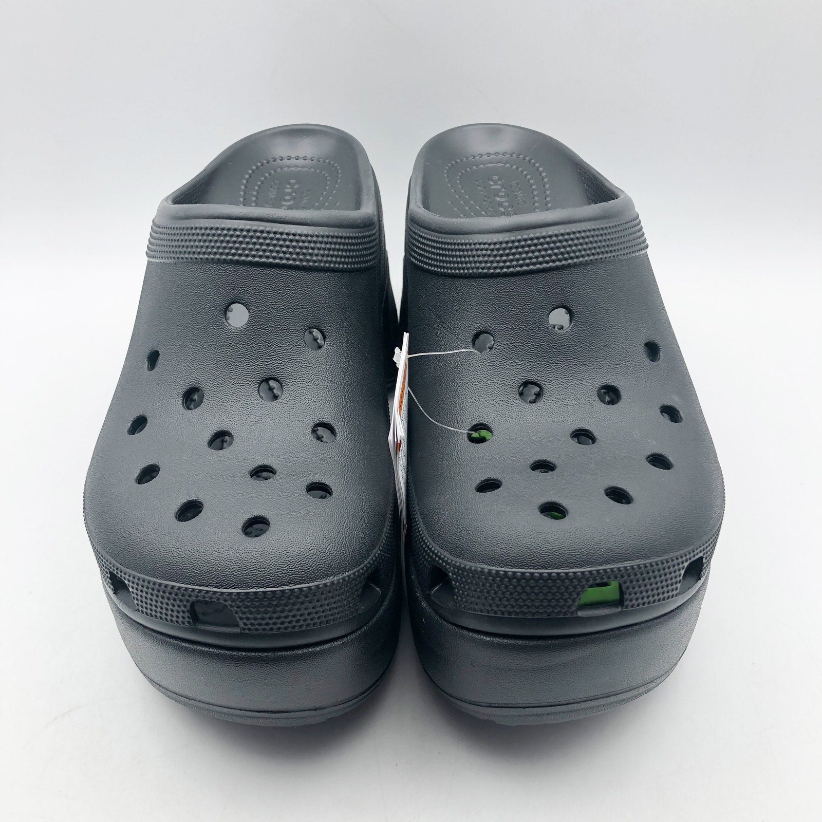 Crocs Womens Siren Crush Platform Clogs Size 11 Black Heels NWT