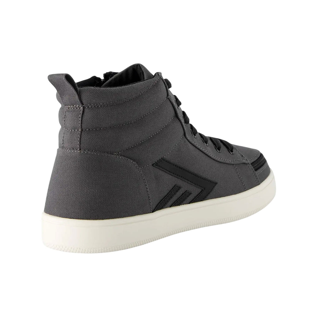 Billy Footwear Mens CS High-Top Sneaker US 9 Wide EU 42 Black Charcoal NWOB