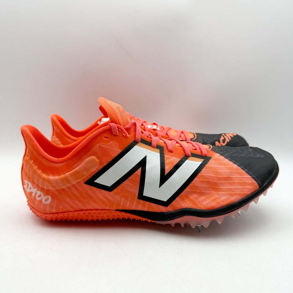 New Balance FuelCell SD100 v5 Track Cleats Womens 7.5 EU 38.5 Orange NWOB