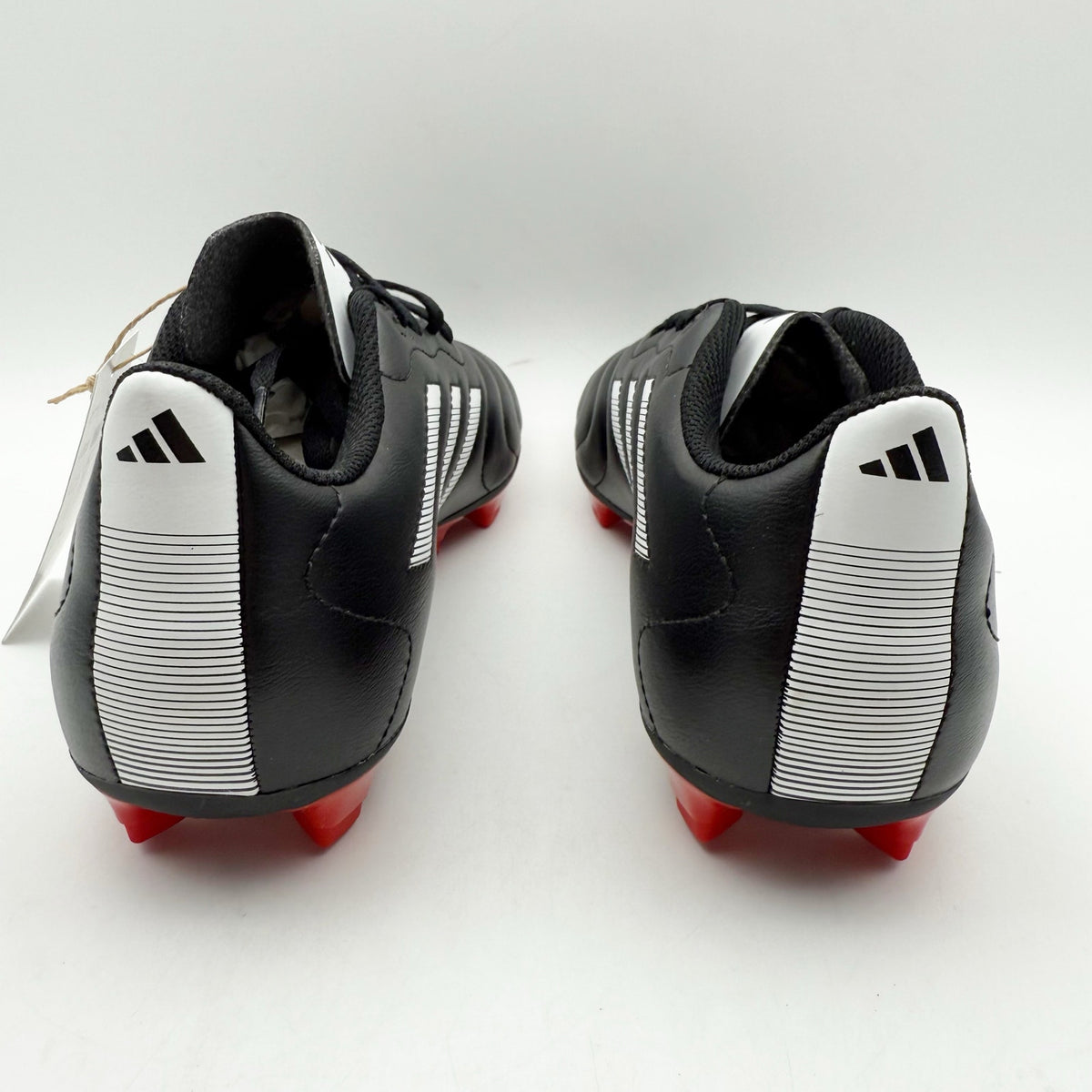 Adidas Mens Goletto VIII Firm Ground Soccer Cleats Size 9 Black Red Athletic NWT