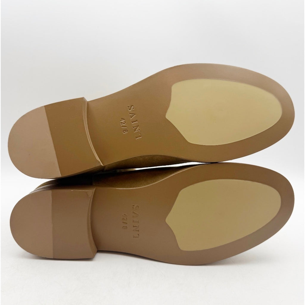 Saint Morta Mens Nomad Chelsea Boots Size 8 EU 42 Tan Camel Round Toe NIB