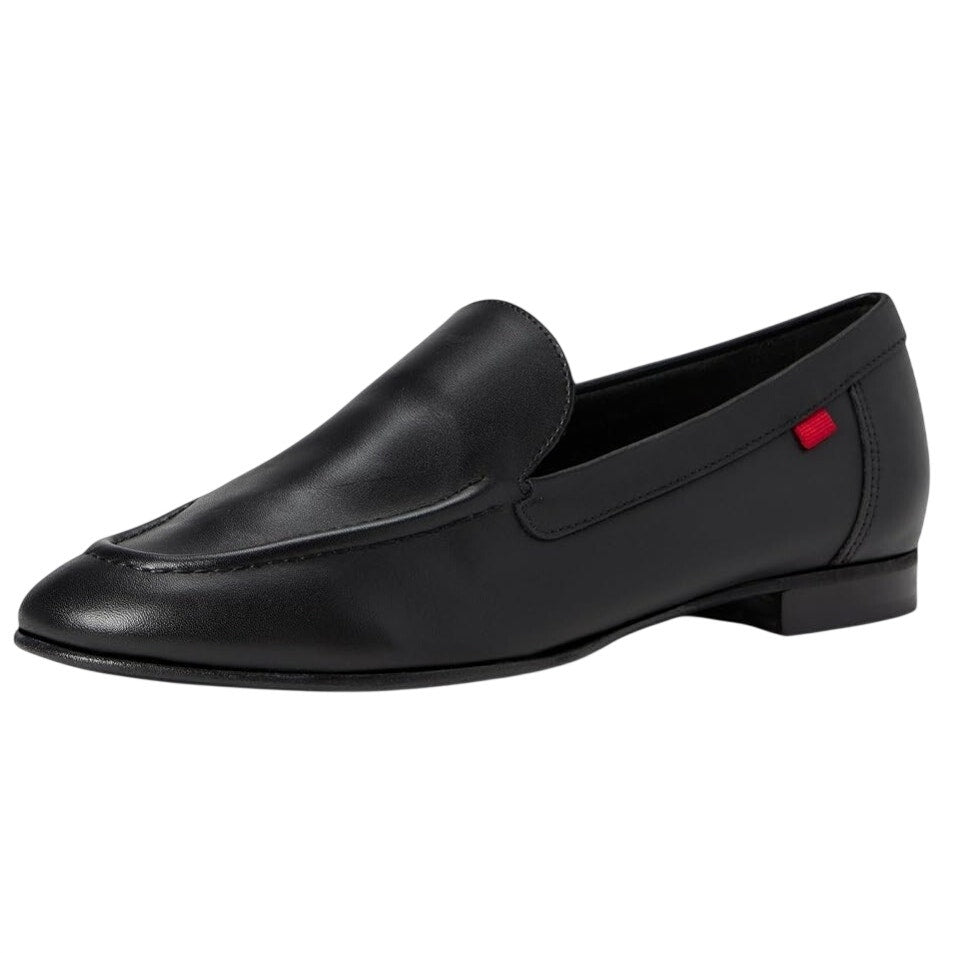 Marc Joseph New York Womens Madison Ave Loafers Size 9 M Black Leather NWOB