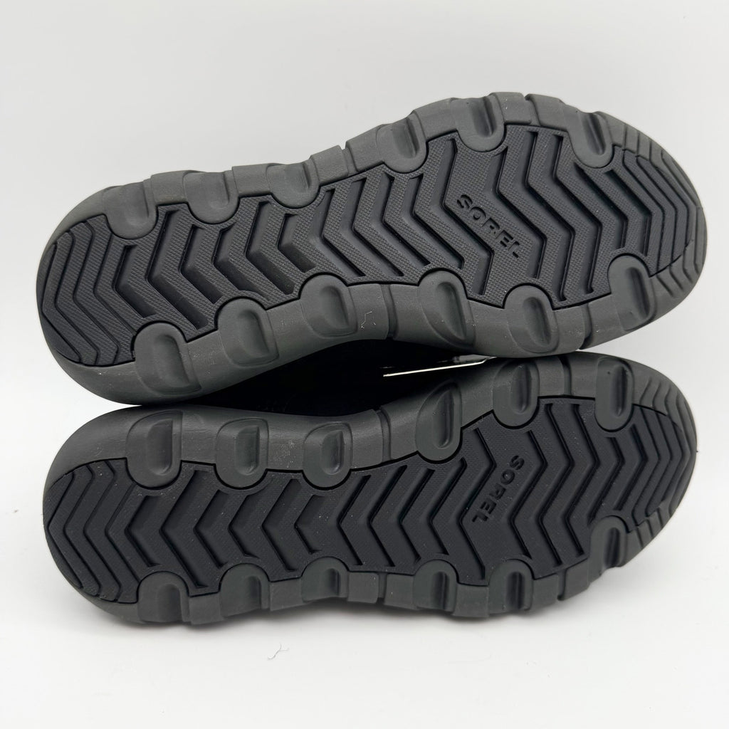 Sorel Women Explorer Next Drift Bootie US 6.5 EU 37.5 Black Suede Waterproof NIB