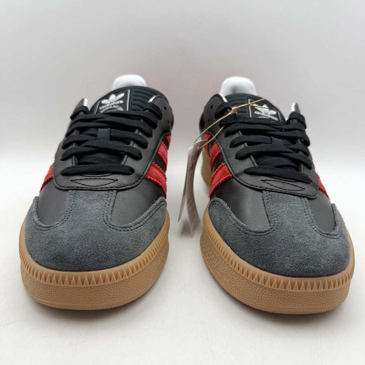 Adidas Samba XLG Sneakers MENS 8 WOMENS 9 Black Red Suede Athletic NIB