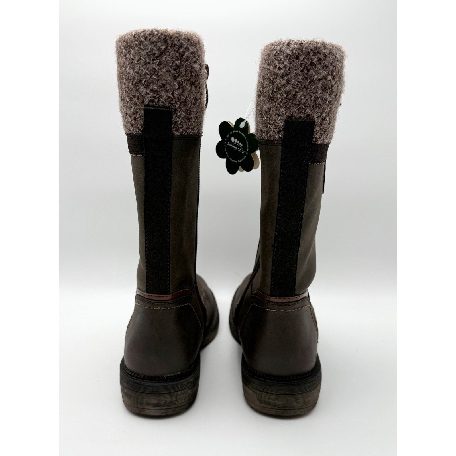 Spring Step Womens Yosemite Mid Calf Boot EU 39 US 8.5 Brown Water Resistant NIB