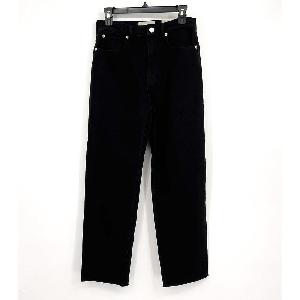 EVERLANE Women's The Way-High Jeans Size 26 Long US 2 Coal Black Low Stretch NWT