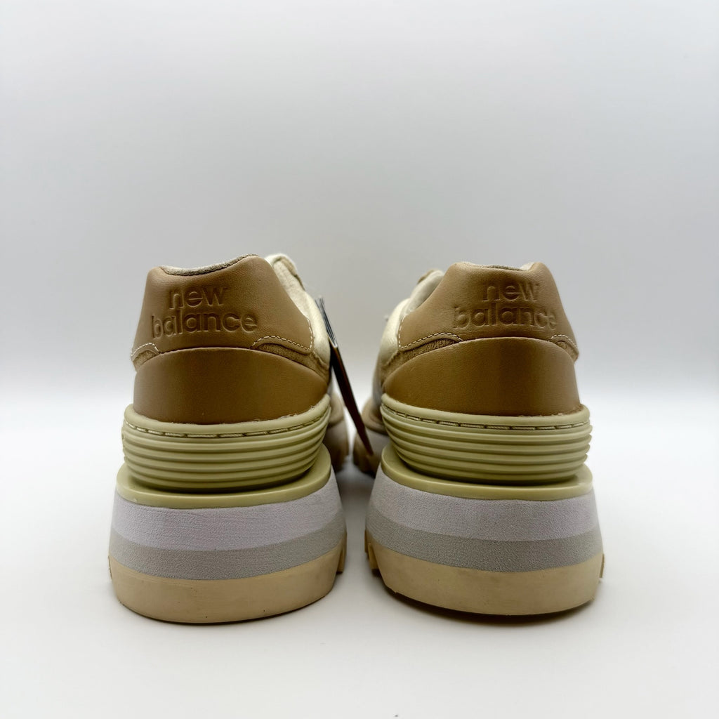 New Balance x Tokyo Design Studio Mens 574 Sneakers US 7 Brown Leather NWOB