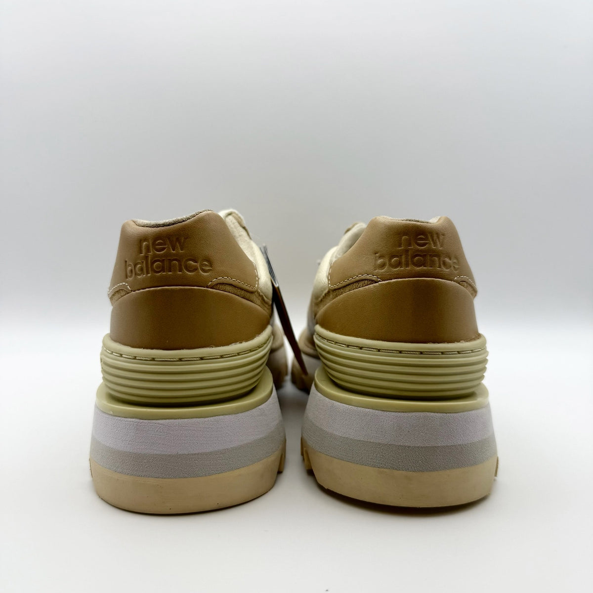 New Balance x Tokyo Design Studio 574 Sneakers MENS 7 WOMENS 8.5 Brown NWOB