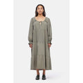 LACAUSA Women's Tate Tiered Midi Dress Medium Eucalyptus Green Long Sleeve NWT
