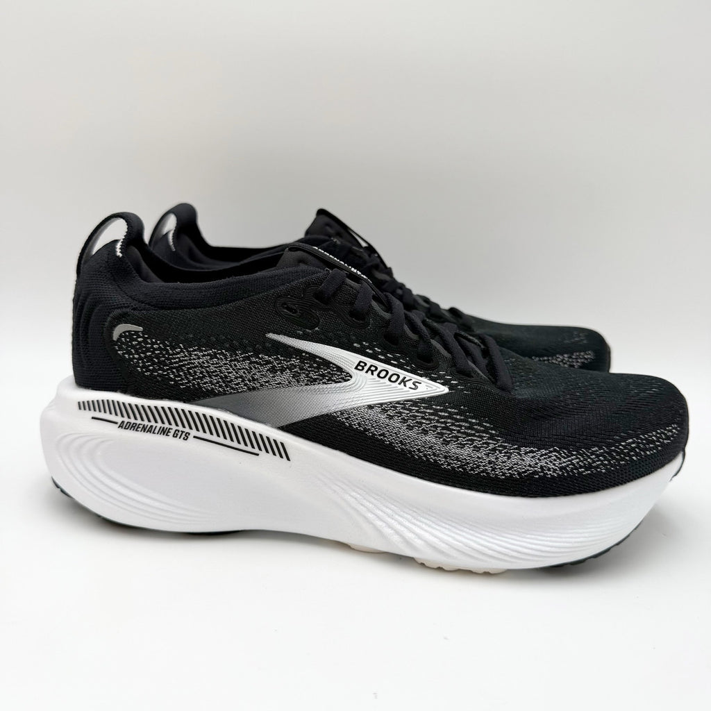 Brooks Womens Adrenaline GTS 25 Running Shoes Size 8.5 XW 2E Black Athletic NIB