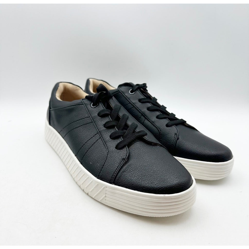 SOUL NATURALIZER Womens Neela Casual Sneakers Size 9.5M Black White NWOB
