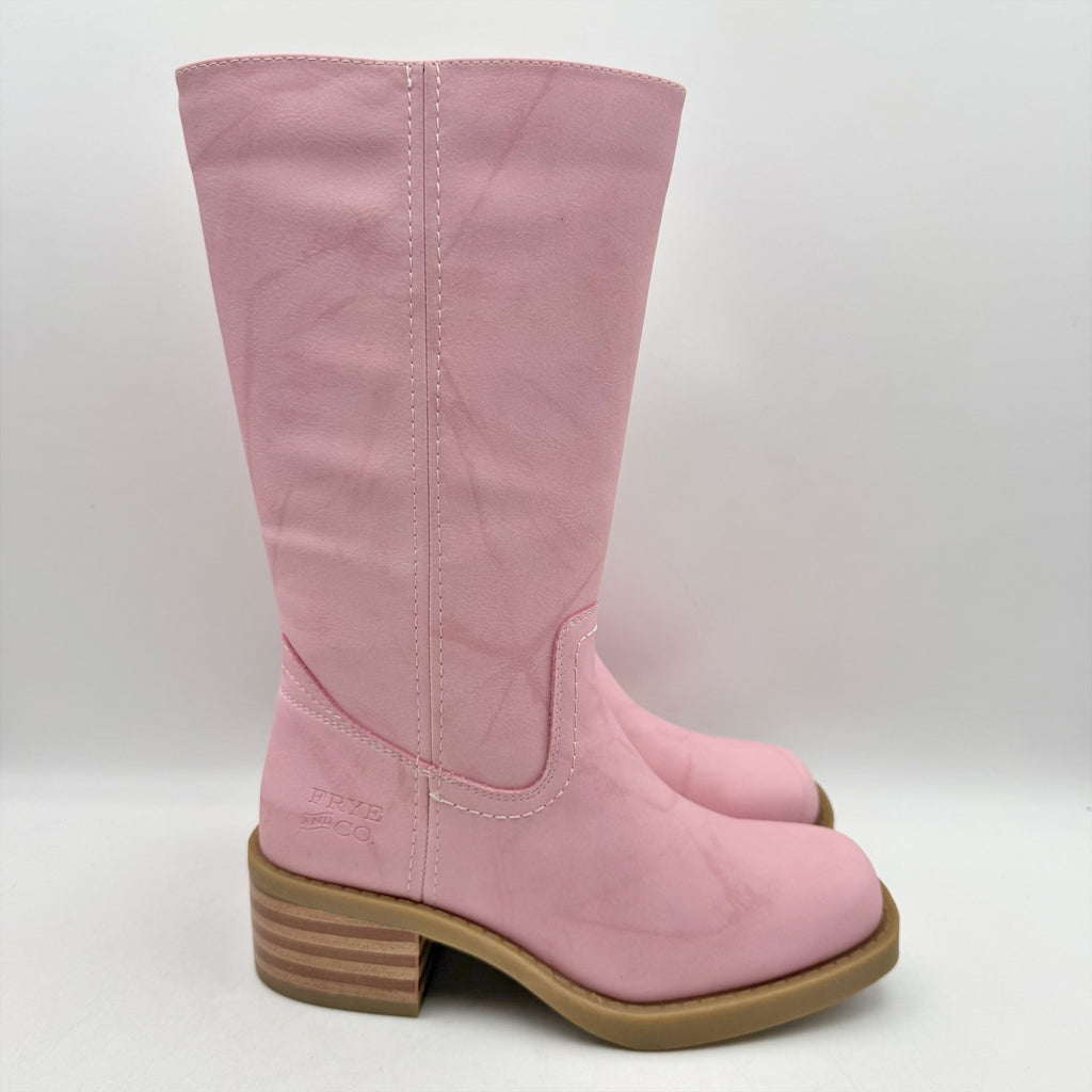 Frye & Co. Girls Miranda Riding Boots US 2 M EU 33.5 Light Pink NWOB