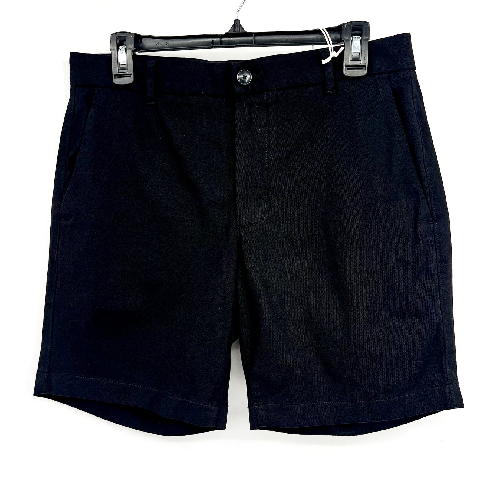EVERLANE Men's The 7" Performance Chino Shorts Size 31 Black NWT