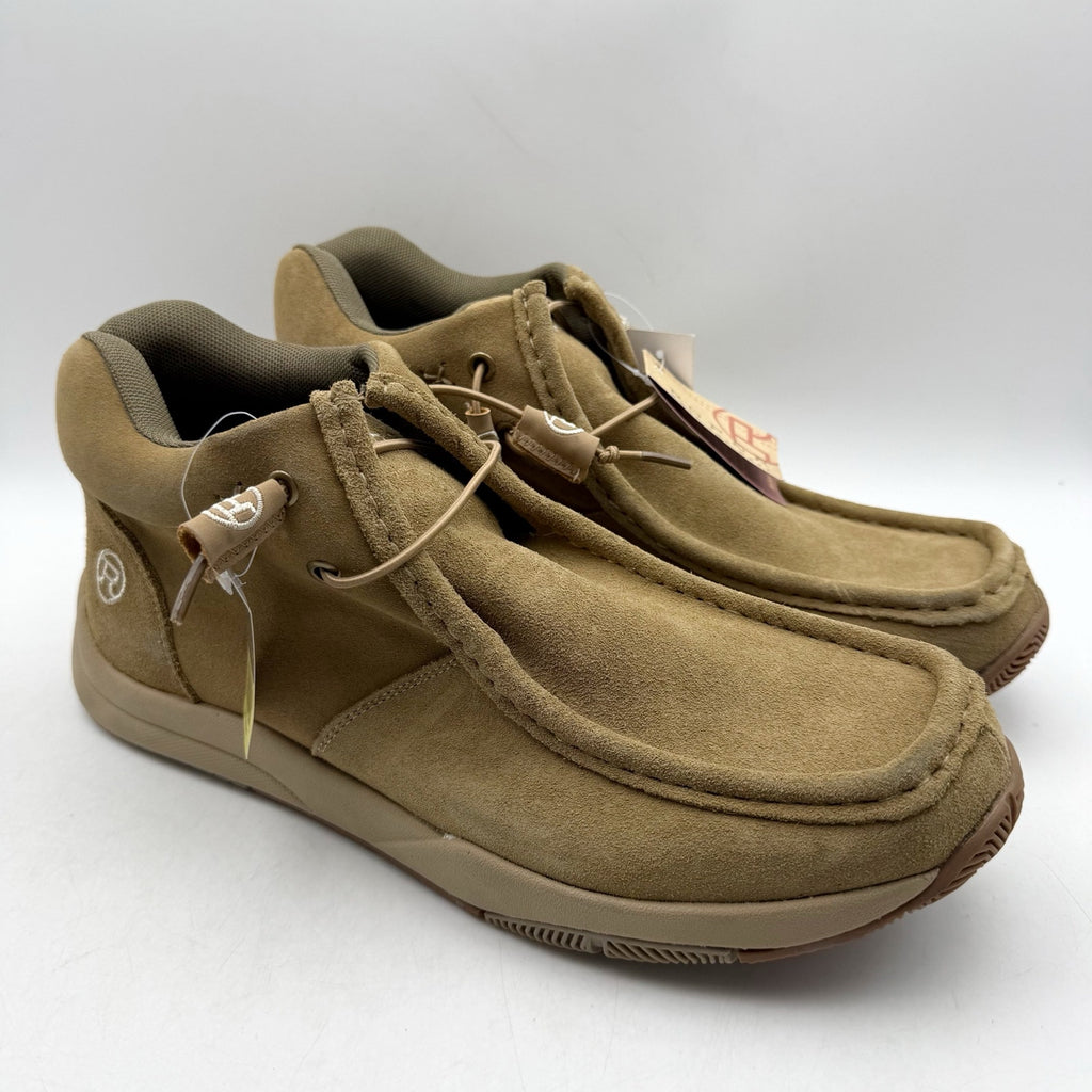 Roper Mens Two Eyelet Chukka Boots US 10.5 D EU 43.5 Brown Suede NWT