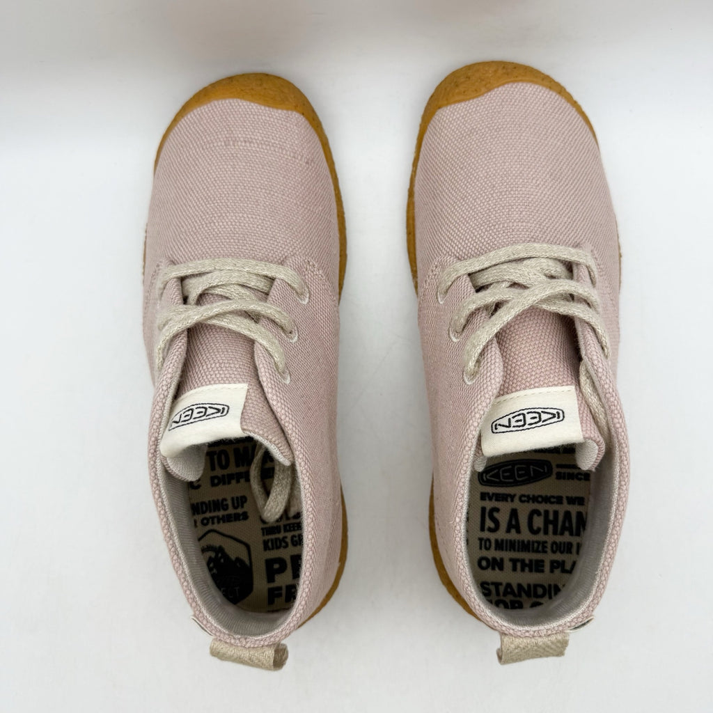 KEEN Womens Mosey Chukka Shoes US 6 EU 36 Fawn Beige Canvas NWOB