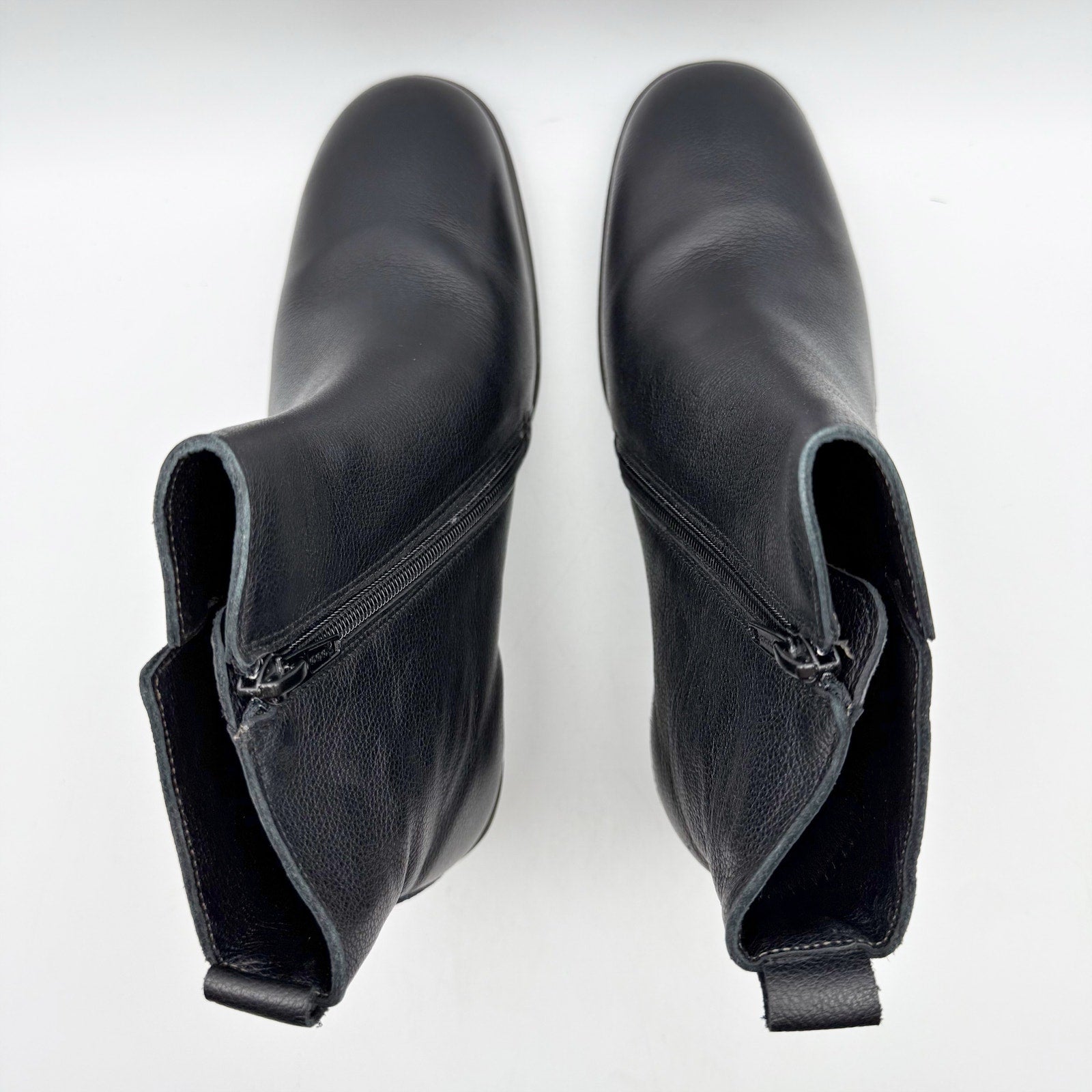 Naot Womens Ethic Ankle Boots EU 41 US 10 Black Leather NIB