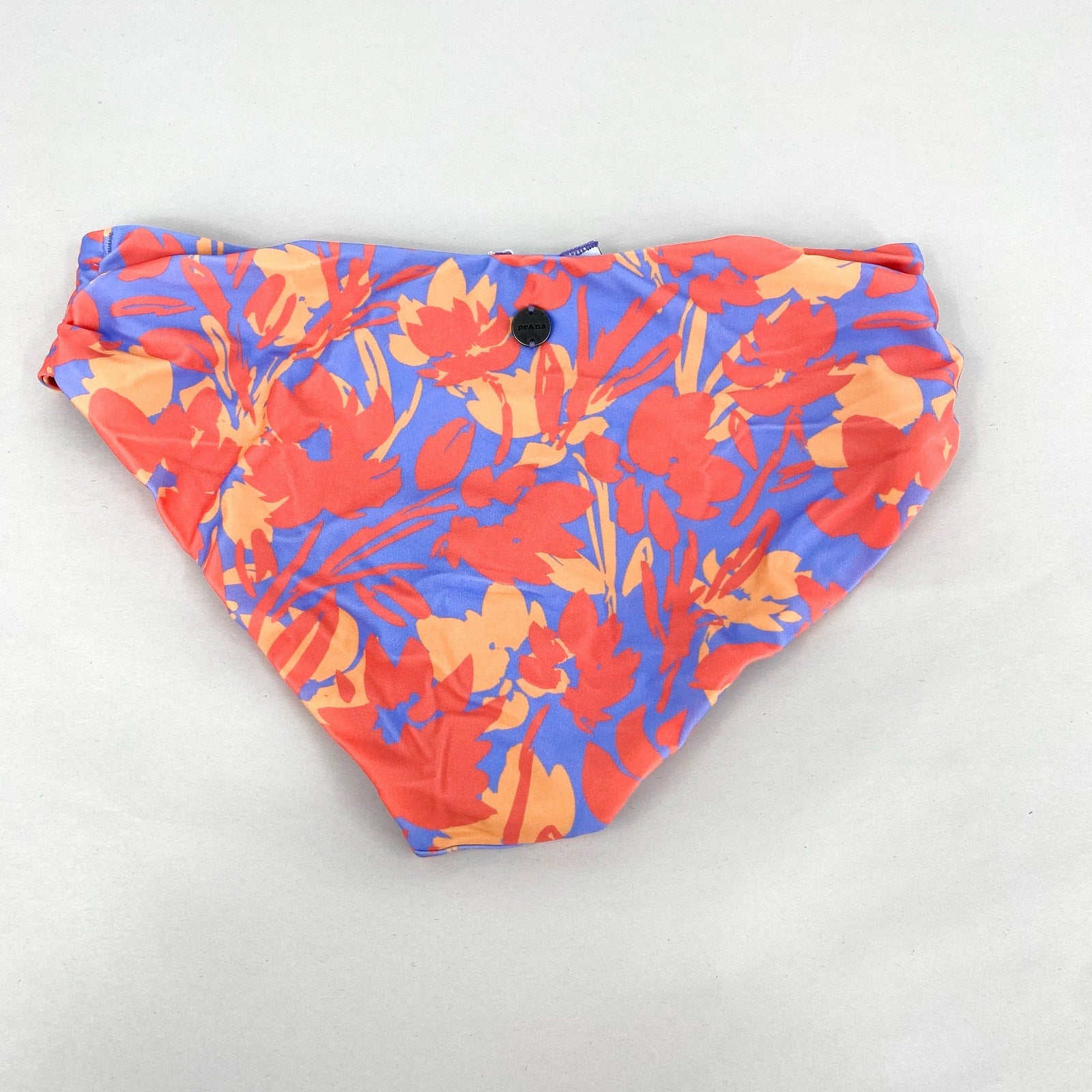 PRANA Women's Marta Bikini Bottom XS Pink Morning Glory Bloom Hipster NWT