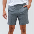 Ministry of Supply Mens Fusion Terry Shorts Large Grey Pull-On 8" NWT