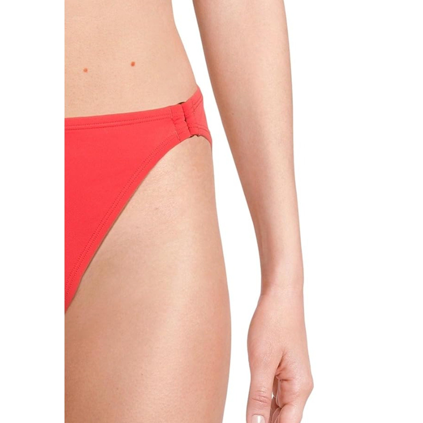 TOMMY BAHAMA Novelty Pearl Hipster Ring Bikini Bottom Medium Pink Coral NWT