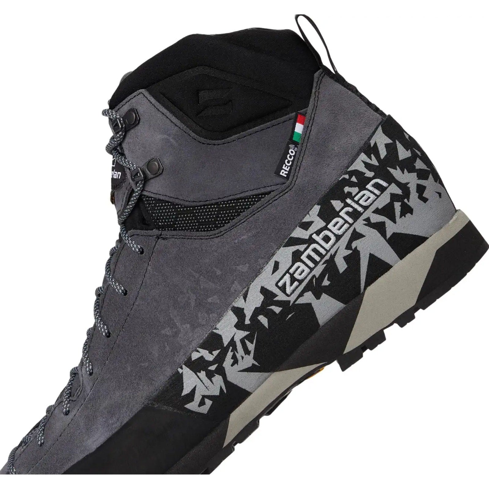 Zamberlan Mens Salathe' Trek GTX RR Hiking Boots US 13 EU 45 Grey Suede WP NWOB