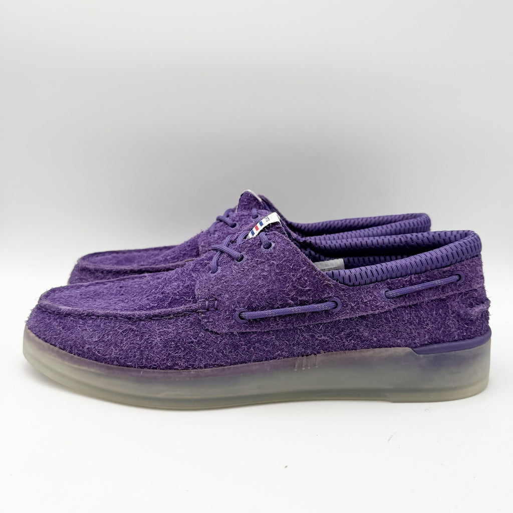 SPERRY x Concepts Mens 3-Eye Cup Top-Sider Loafers Size 13 Purple Suede NWOB
