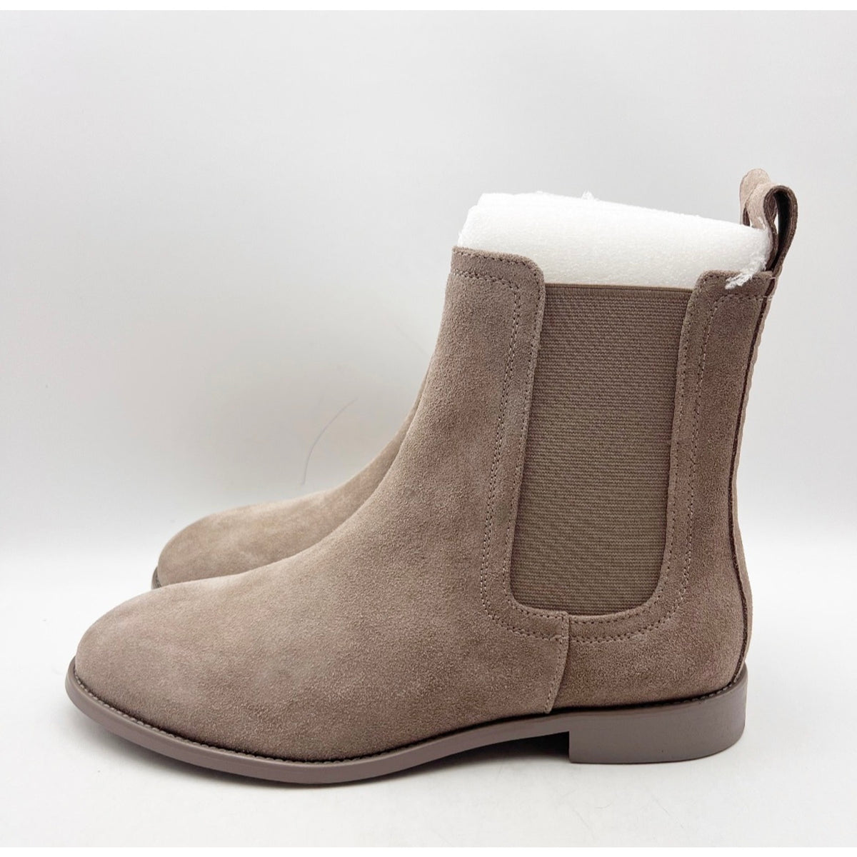 Saint Morta Mens Nomad Chelsea Boots Size 12 EU 46 Taupe Brown Round Toe NIB