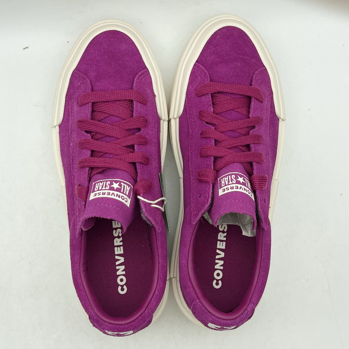 Converse Womens Chuck Taylor All Star Cruise Sneakers Size 9.5 Purple Suede NIB