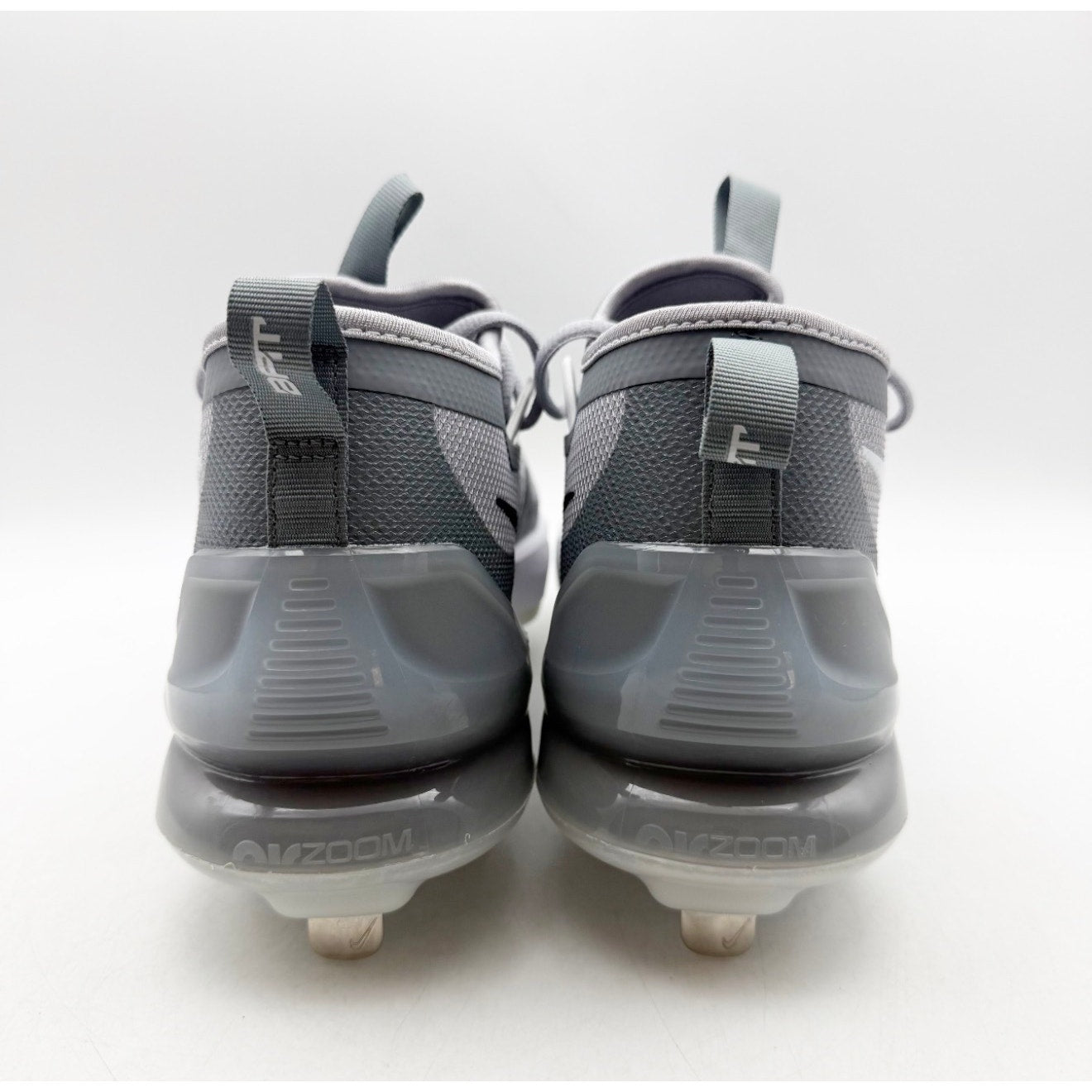 Nike Mens Force Zoom Trout 9 Elite Metal Baseball Cleats Size 7 Grey FB2906 NWOB