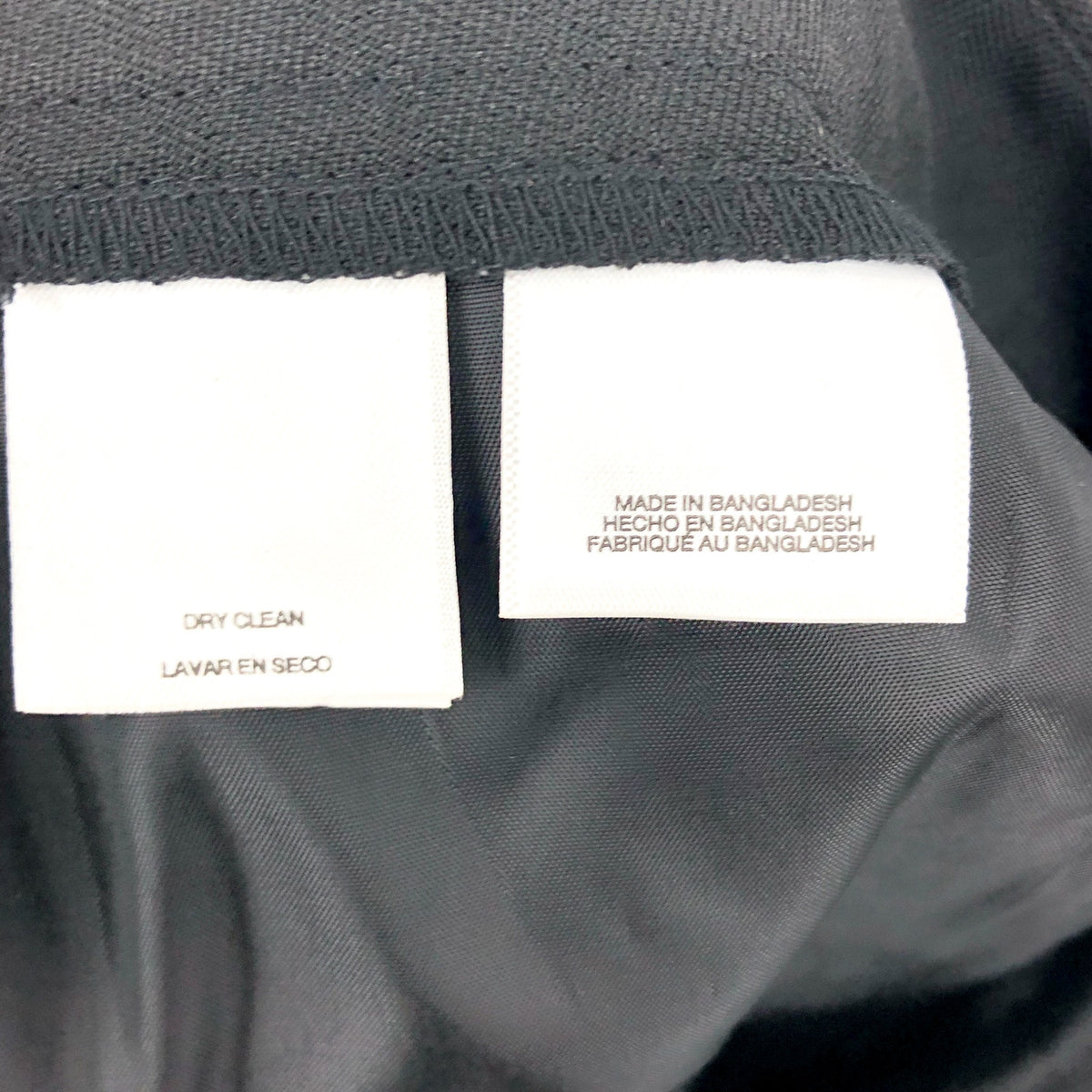 LE SUIT Women's Kate Straight Suit Pants Size 8 Petite Black Flat Front NWT