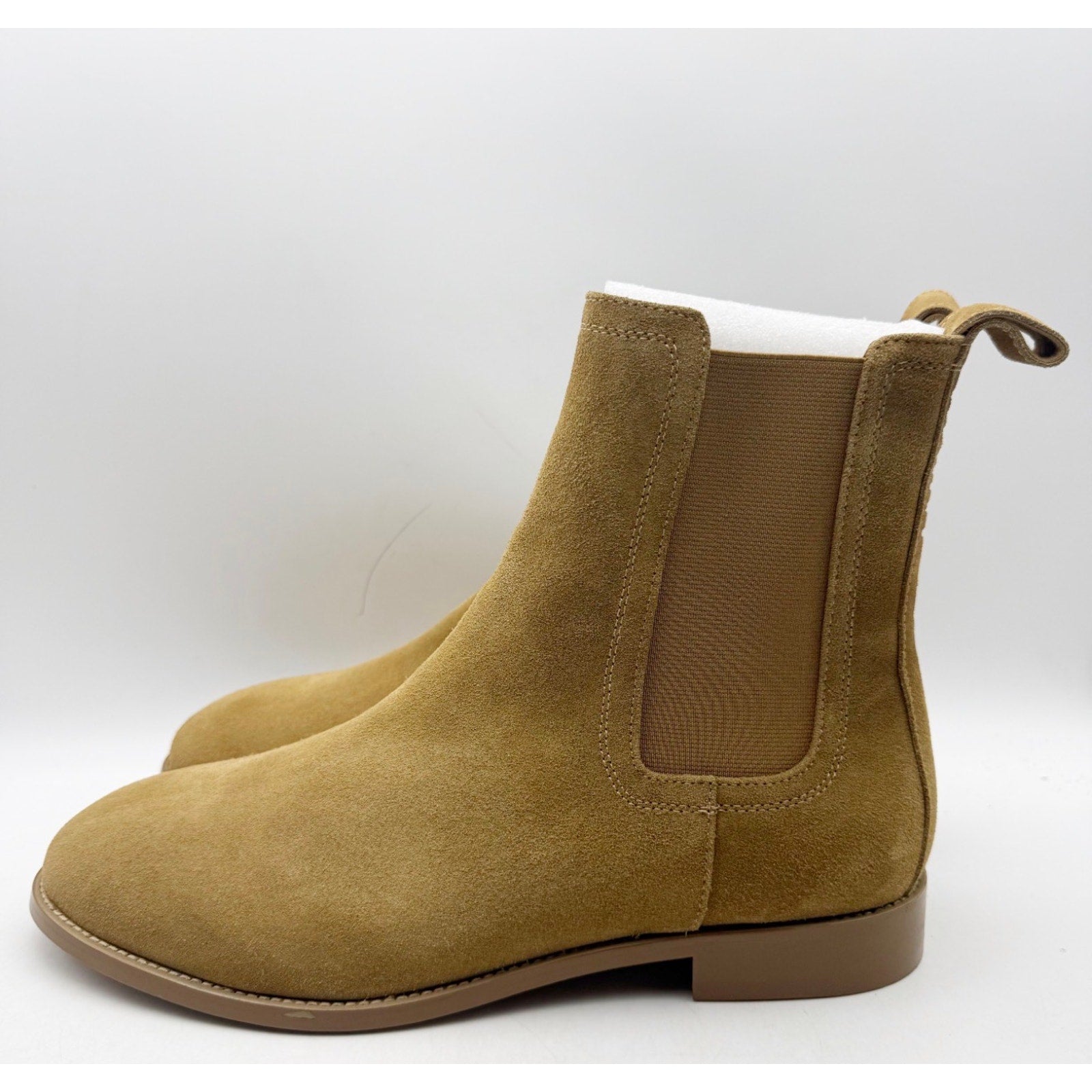 Saint Morta Mens Nomad Chelsea Boots Size 8 EU 42 Tan Camel Round Toe NIB