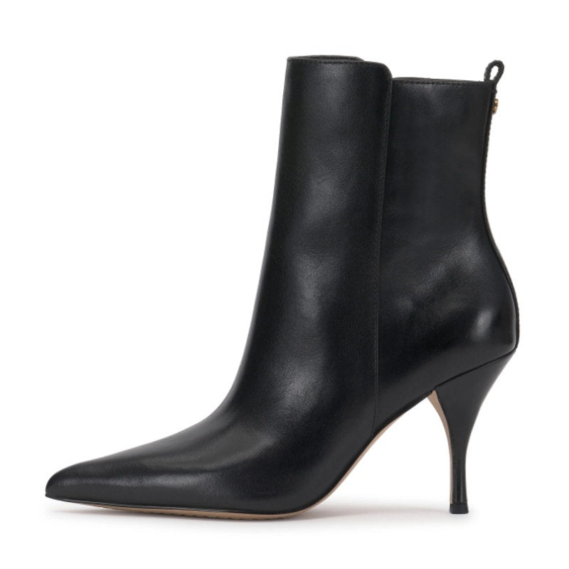 Vince Camuto Womens Poise Ankle Boot Size 9.5 M EU 41 Black Leather Heels NIB