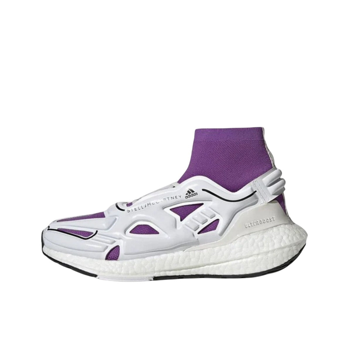Adidas Stella McCartney Womens Ultraboost 22 Elevated Sneaker Size 9.5 White Purple