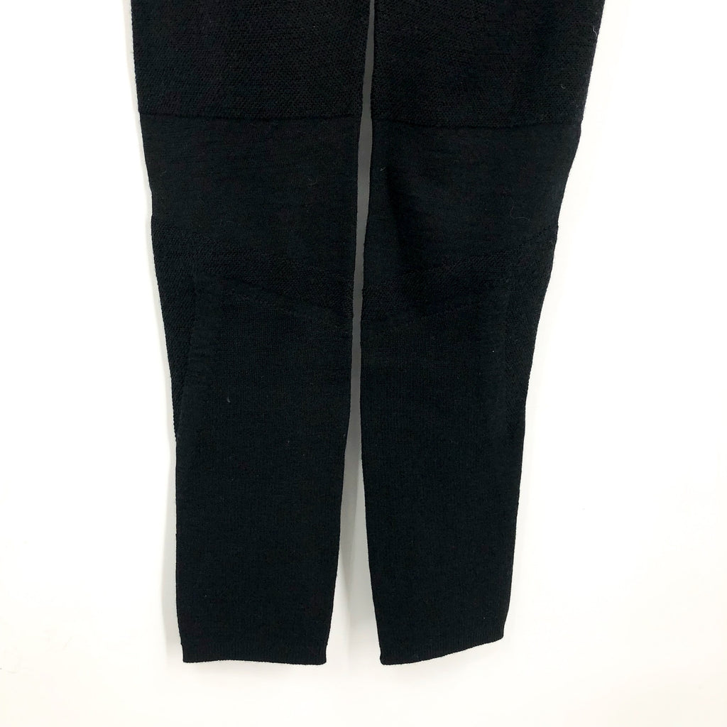 SMARTWOOL Womens Intraknit Merino Base Layer Bottom Small Black Thermal Max NWT