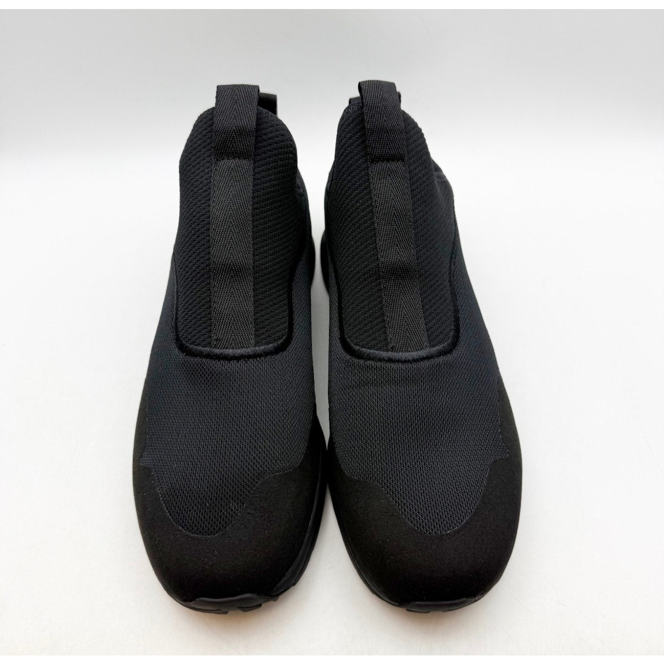 YORK Athletics Mens The Gail Recovery Trainer Sneakers US 8 Black Slip On NIB