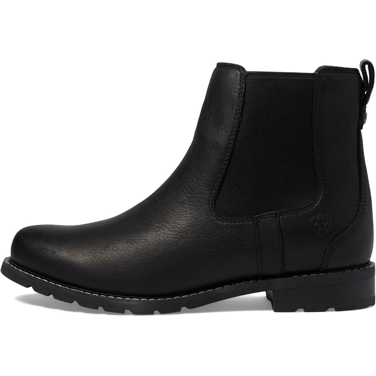 Ariat Womens Wexford Chelsea Boots Size 8.5 B Black Leather Waterproof NWOB