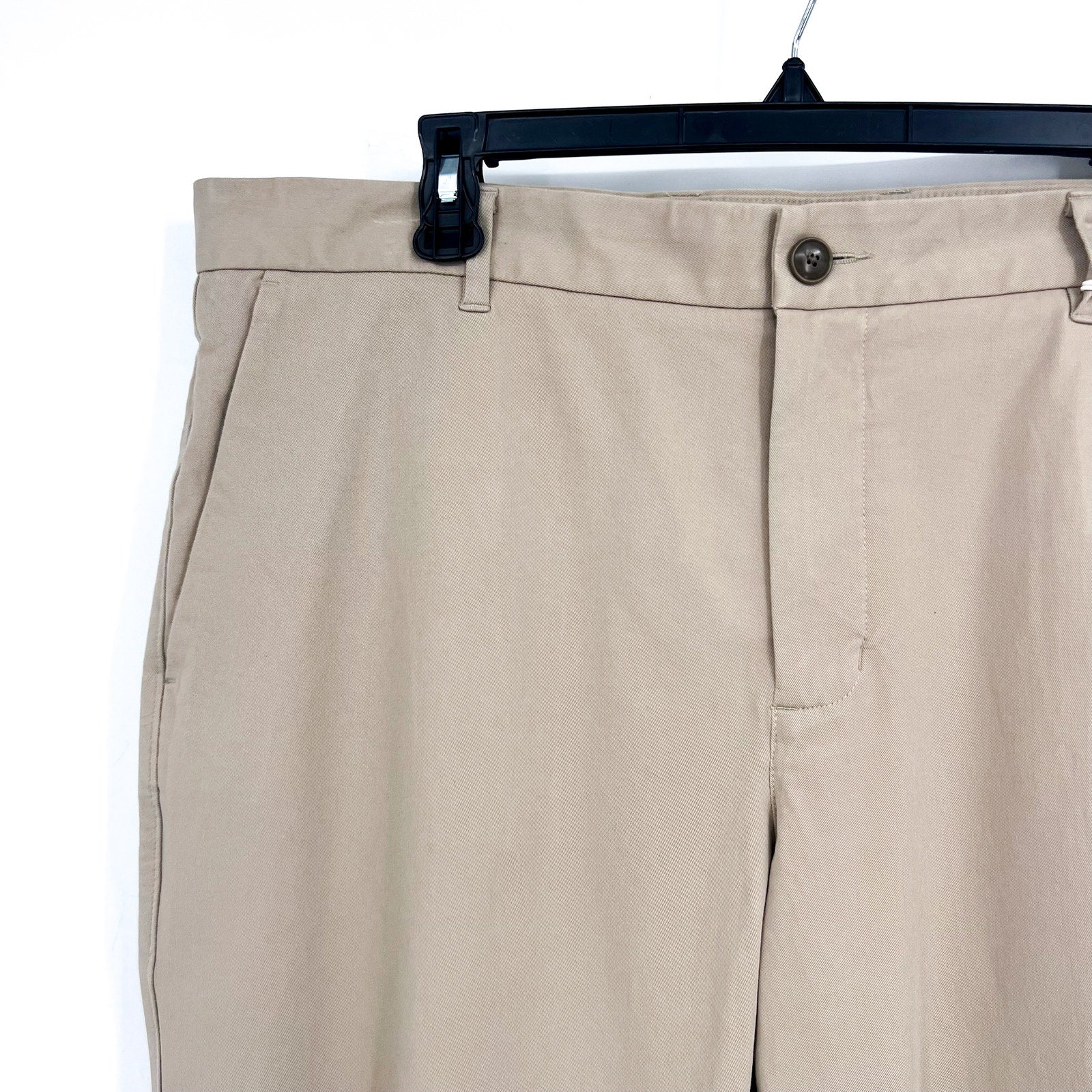 EVERLANE Men's Uniform Performance Chino 36x30 Khaki Tan Athletic Fit Pants NWT