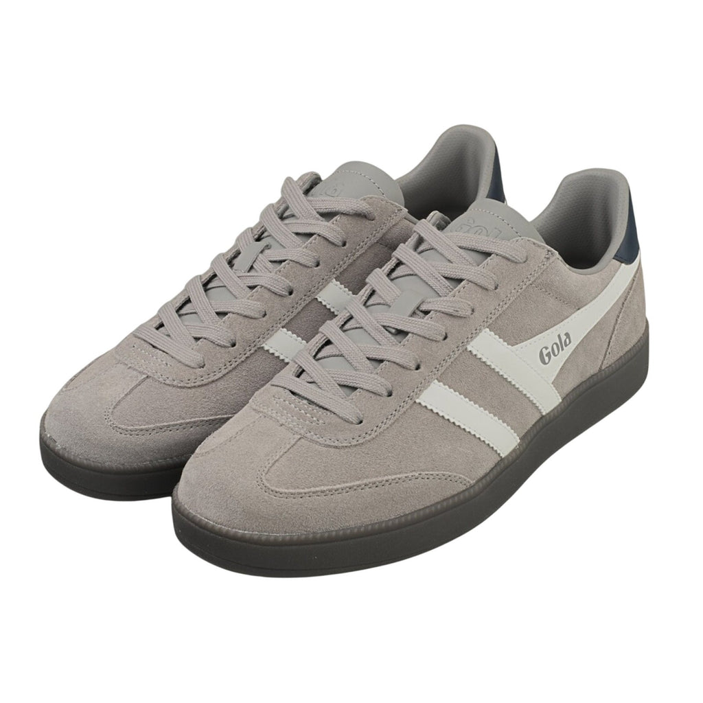 Gola Mens Viper Casual Sneakers Size 11 EU 44 Grey White Suede NWOB