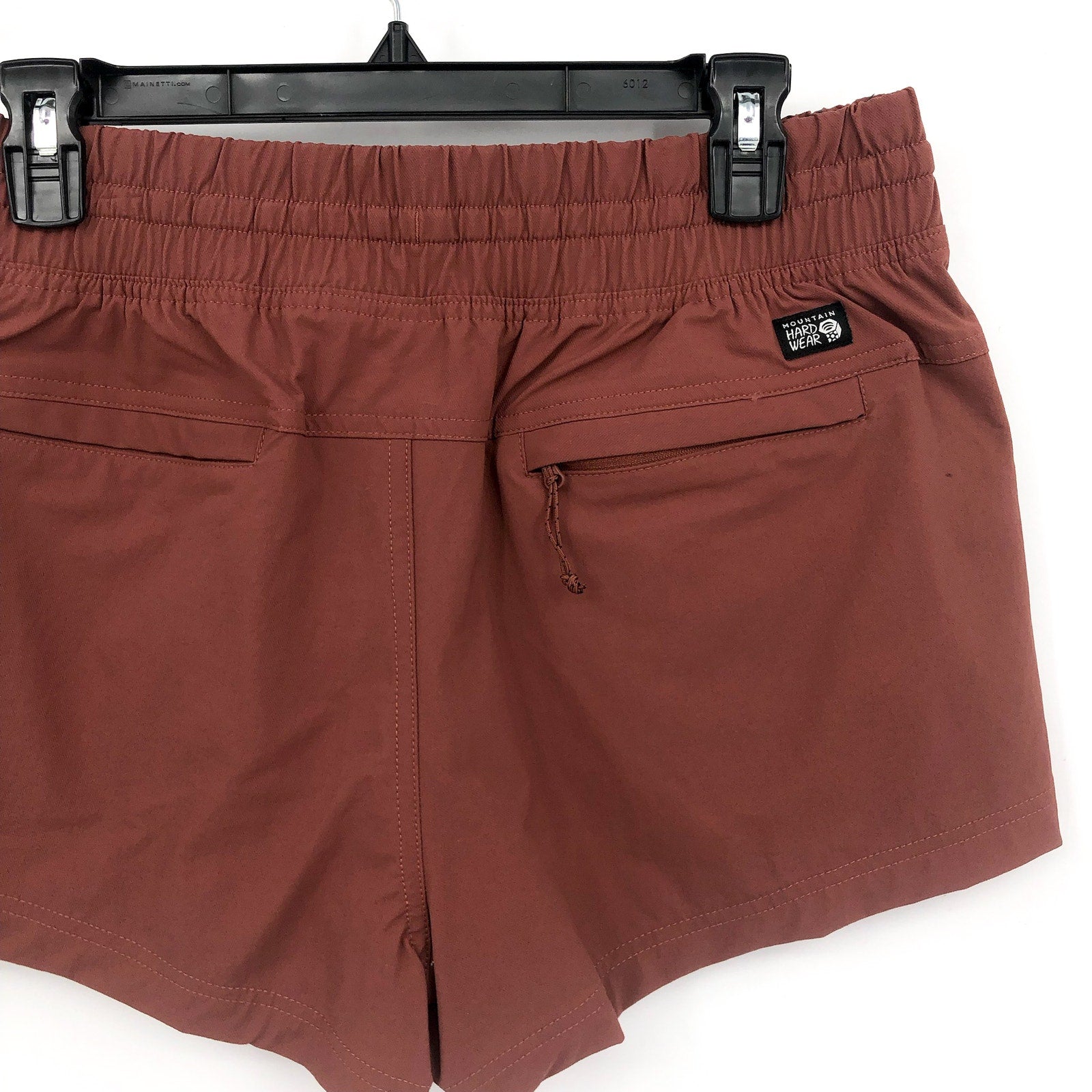 MOUNTAIN HARDWEAR Women's Basswood Pull-on Shorts Medium Red Clay Earth NWT