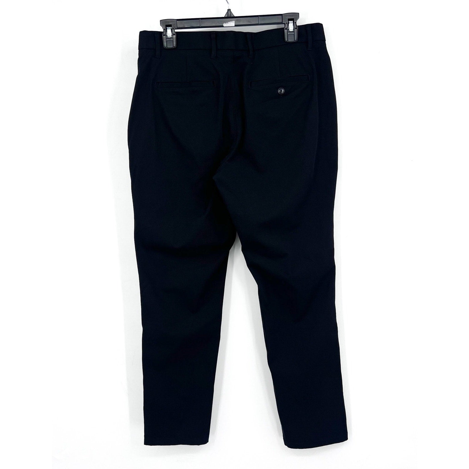 EVERLANE Uniform Mens Performance Chino Pants 32x30 Black Athletic Fit NWT