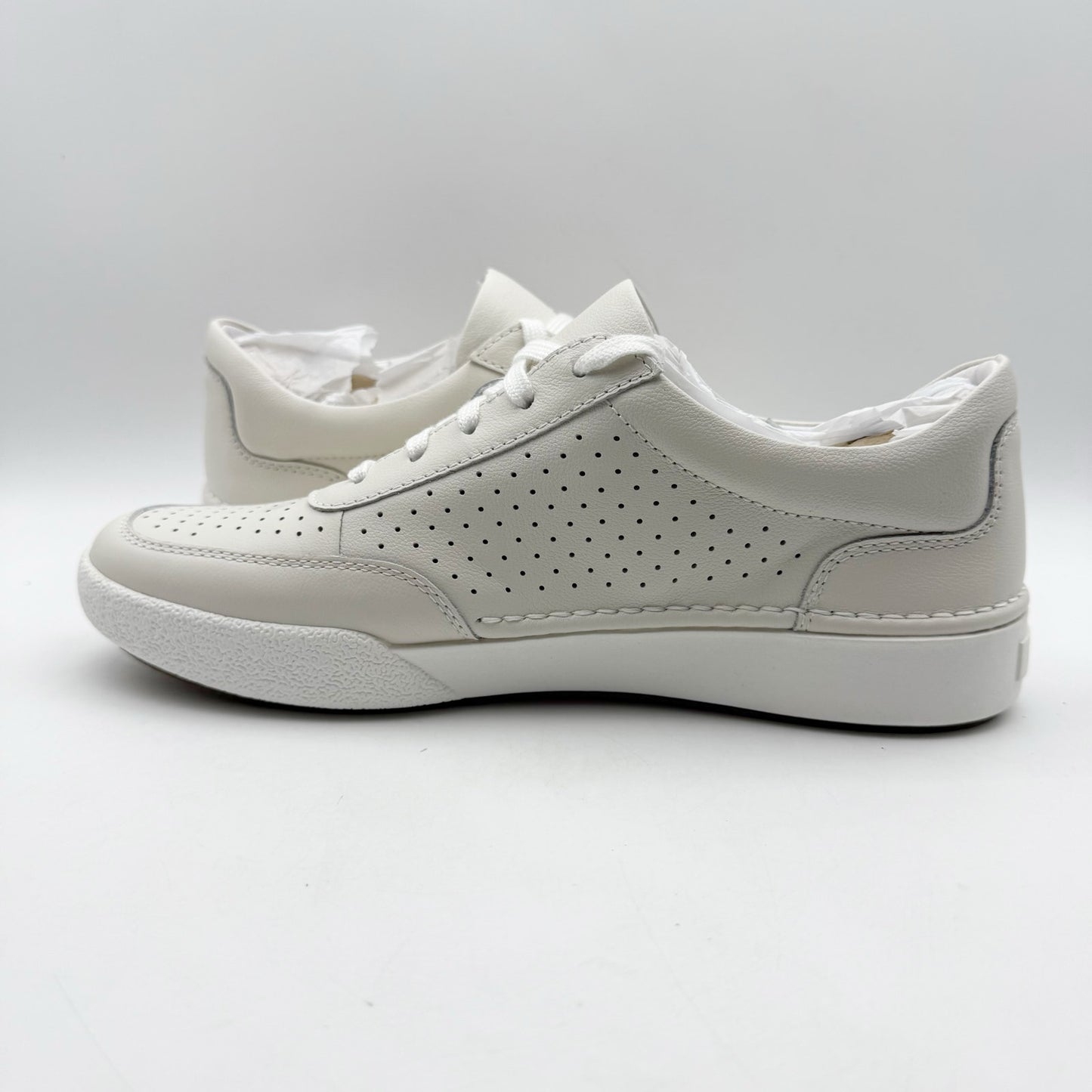 Josef Seibel Womens Claire 29 Sneakers EU 41 US 9.5 White Leather NWOB