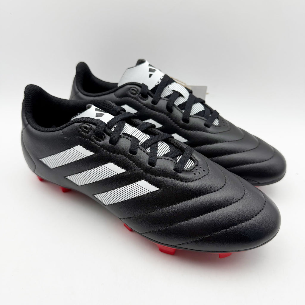 Adidas Mens Goletto VIII Firm Ground Soccer Cleats Size 9 Black Red Athletic NWT
