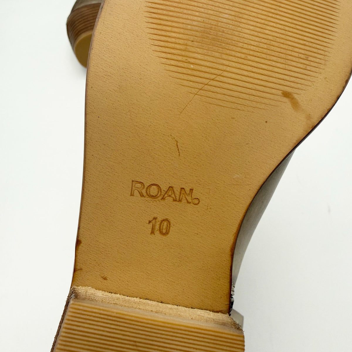 ROAN by BED STU Womens Liz Ankle Booties Size 10 M Bone Grey Leather NIB