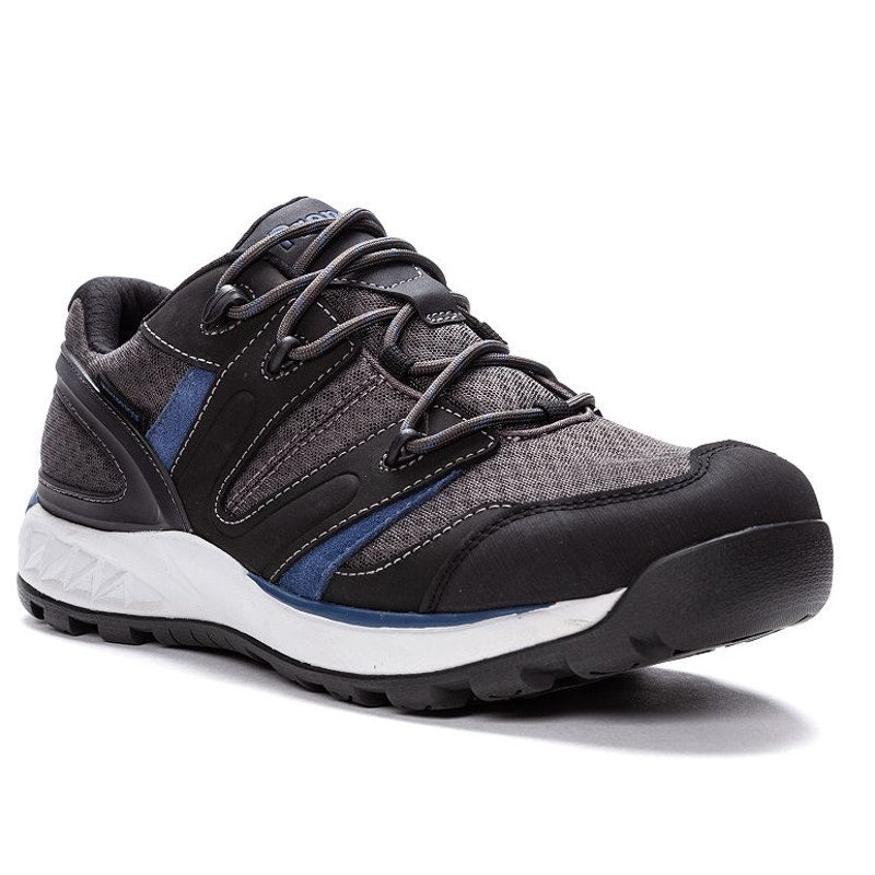 PROPET Mens Vercors Hiking Shoes US 9 Extra Wide 3E Grey Nubuck Waterproof NIB