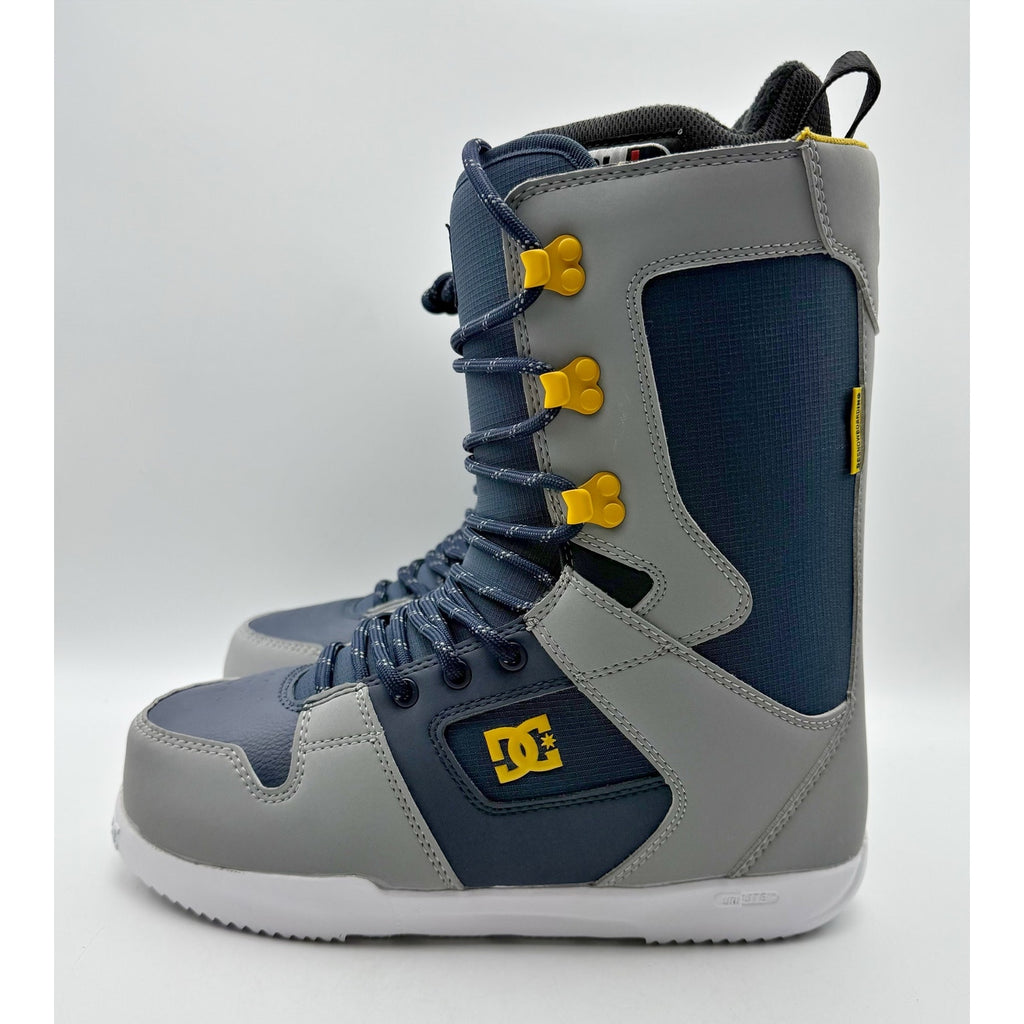 DC Mens Phase Lace Snowboard Boots US 7M EU 39 Navy Grey NIB