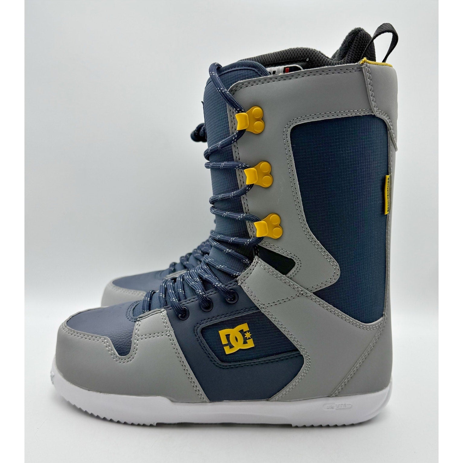 DC Mens Phase Lace Snowboard Boots US 7M EU 39 Navy Grey NIB