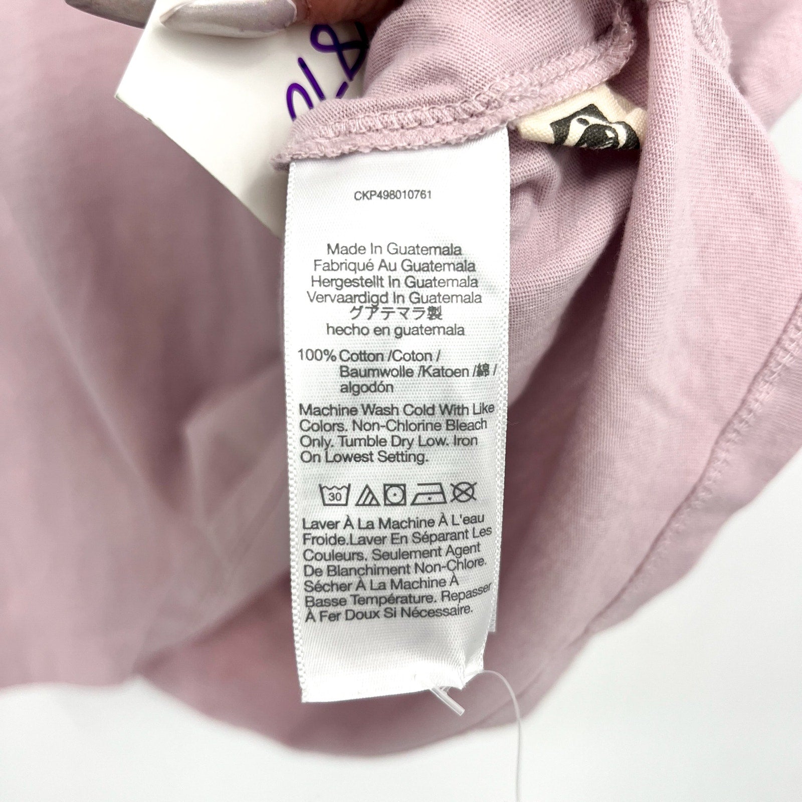 MADEWELL Women's Northside V-neck Tee Medium Purple Lilac Short Sleeve NWT