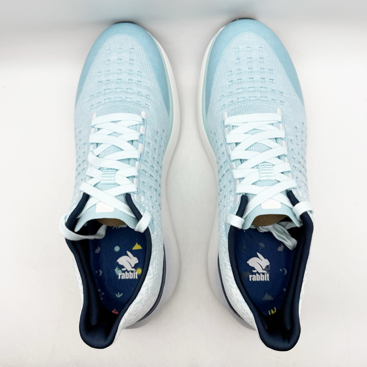Rabbit Mens Dream Chaser Athletic Shoes Size 11 Blue Glow Running Sneakers NIB