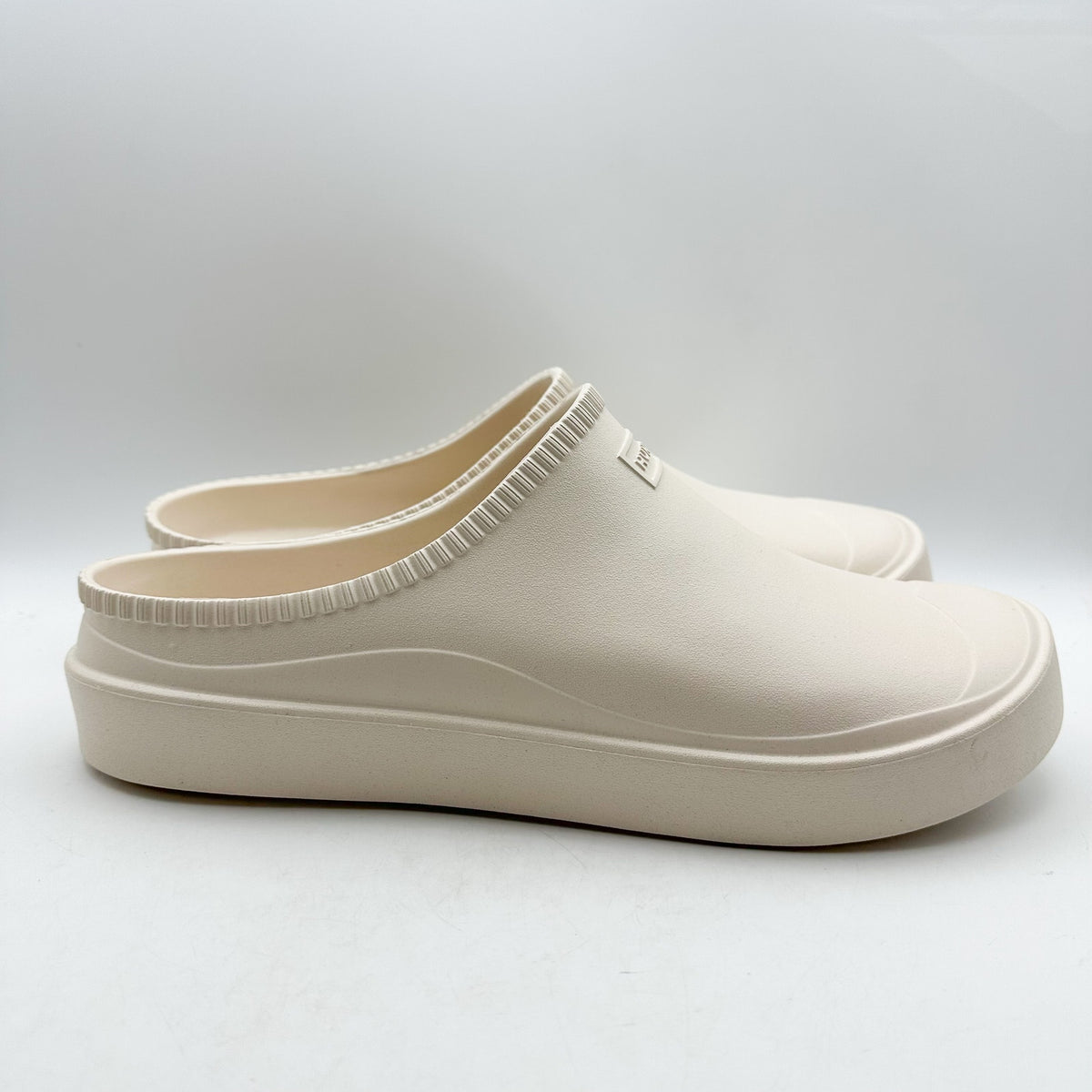 HUNTER Mens In/Out Bloom Clog Size 13 UK 12 White Willow Cream NWOB