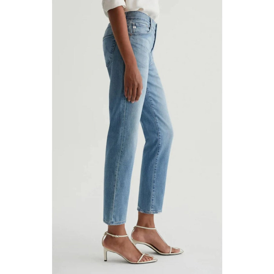 AG ADRIANO GOLDSCHMIED Ex Boyfriend Slouchy Slim Jeans 29x27 US 8 Aries Blue NWT