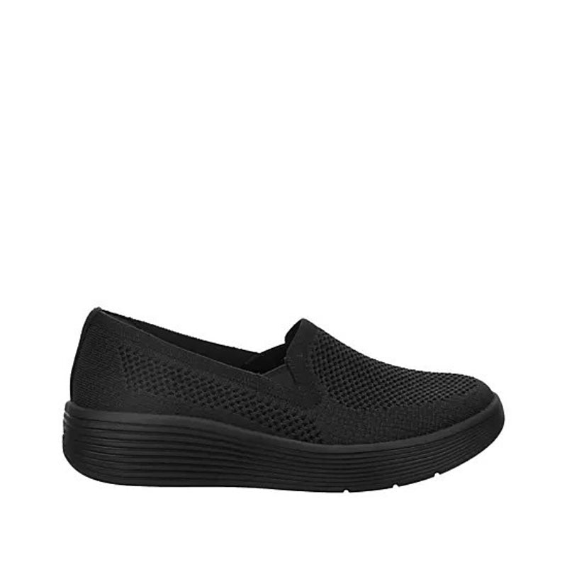Skechers Womens Laguna Adore Her Sneakers Size 7.5 Black Arch Fit Slip On NIB